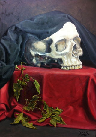 Painting: Skull