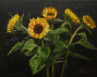 Painting: Sunflowers