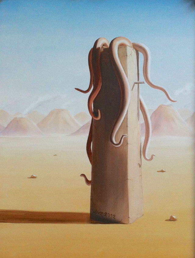 Painting: Worm Tower