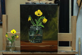 Painting: Yellow Flowers