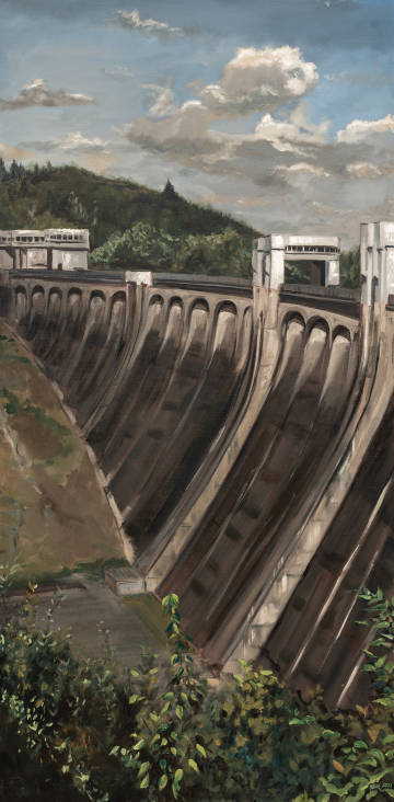 Painting: Dam